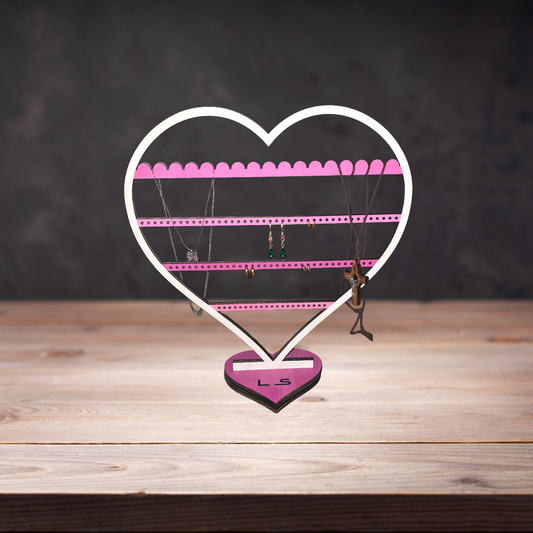 Heart Shaped Jewerly Hanger